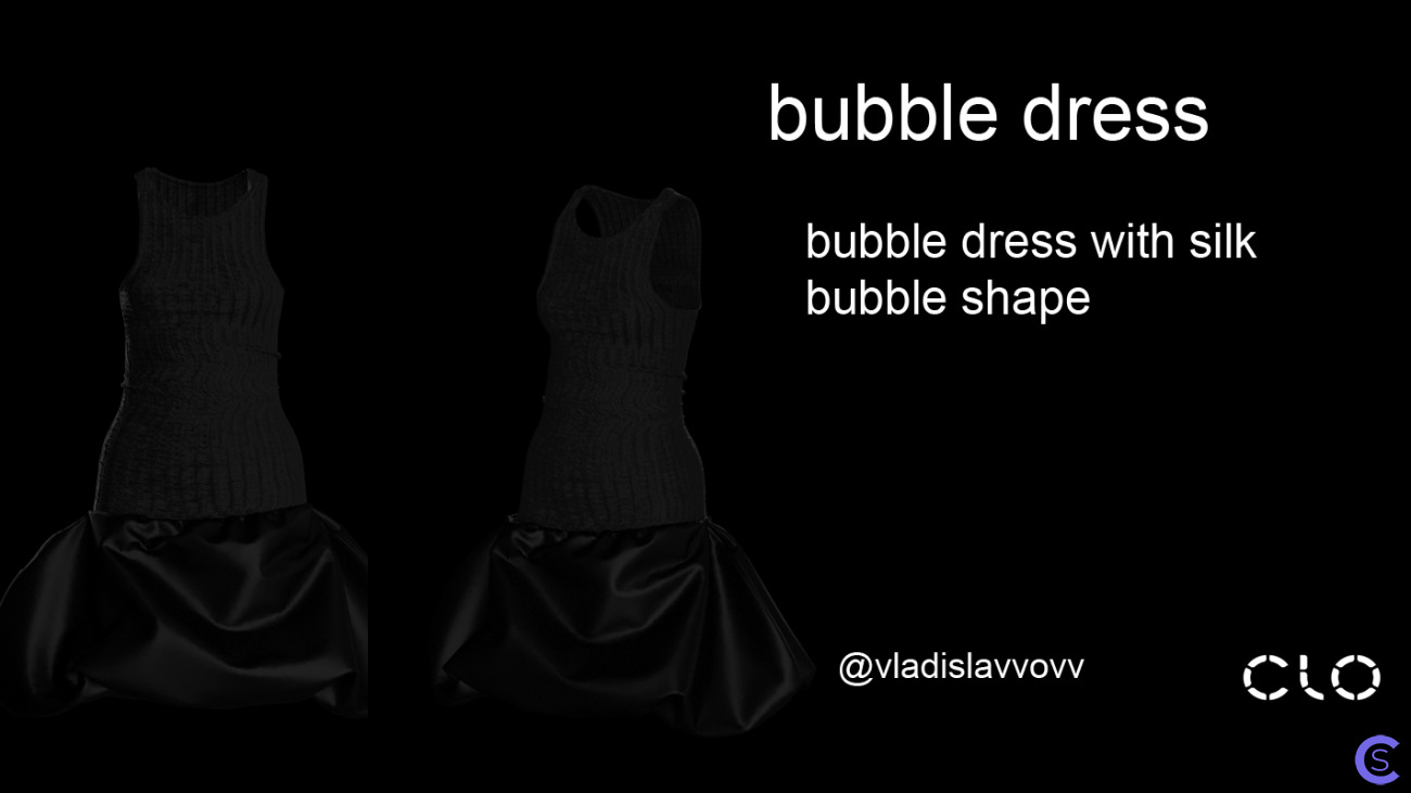 bubble dress