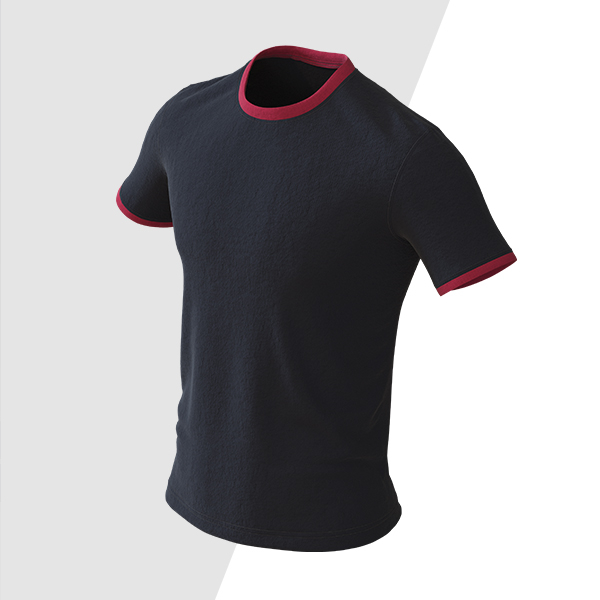 FREE | Men's T-shirt | Marvelous Designer | CLO3D project