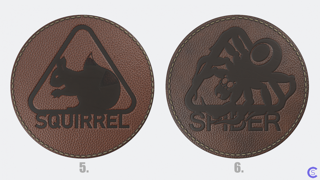 Materials leather patches