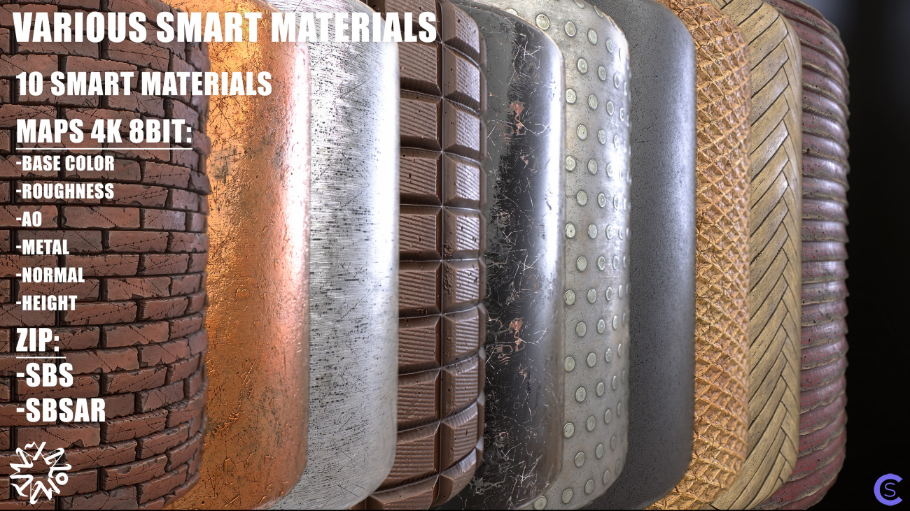 Various smart materials