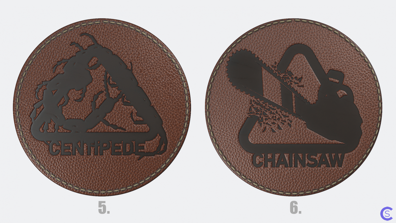 Materials leather patches