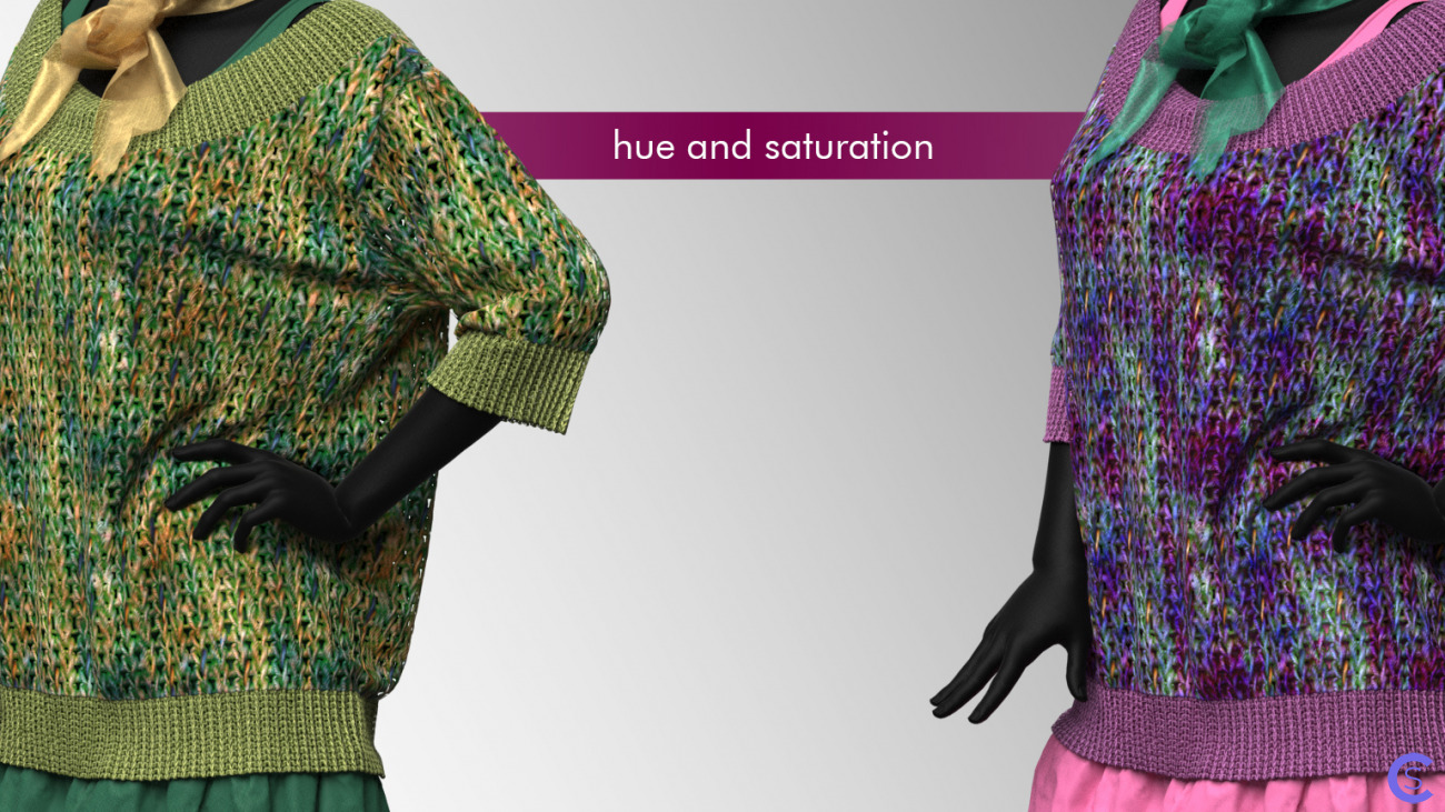 Knitted texture. Substance Designer