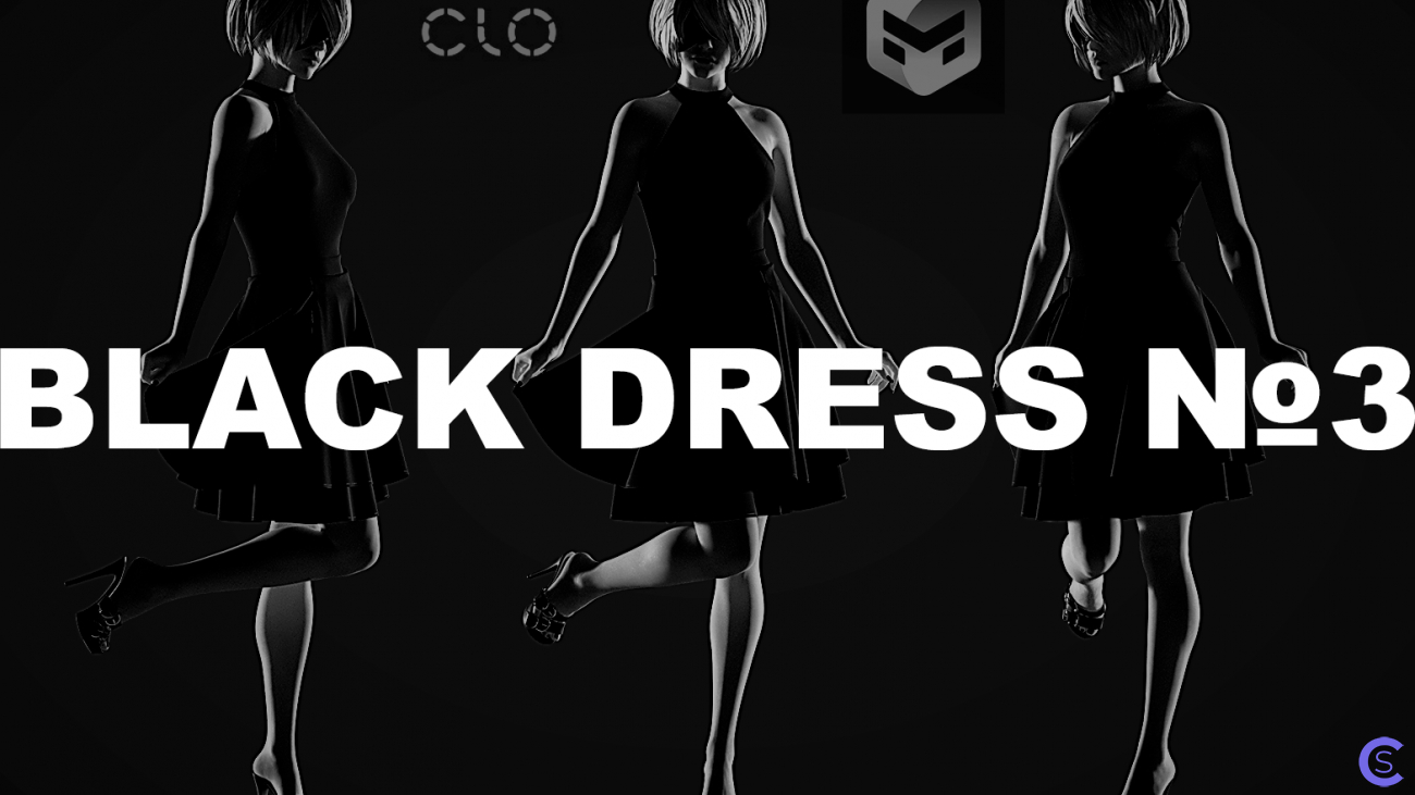Black Dress №3. Clo/MD