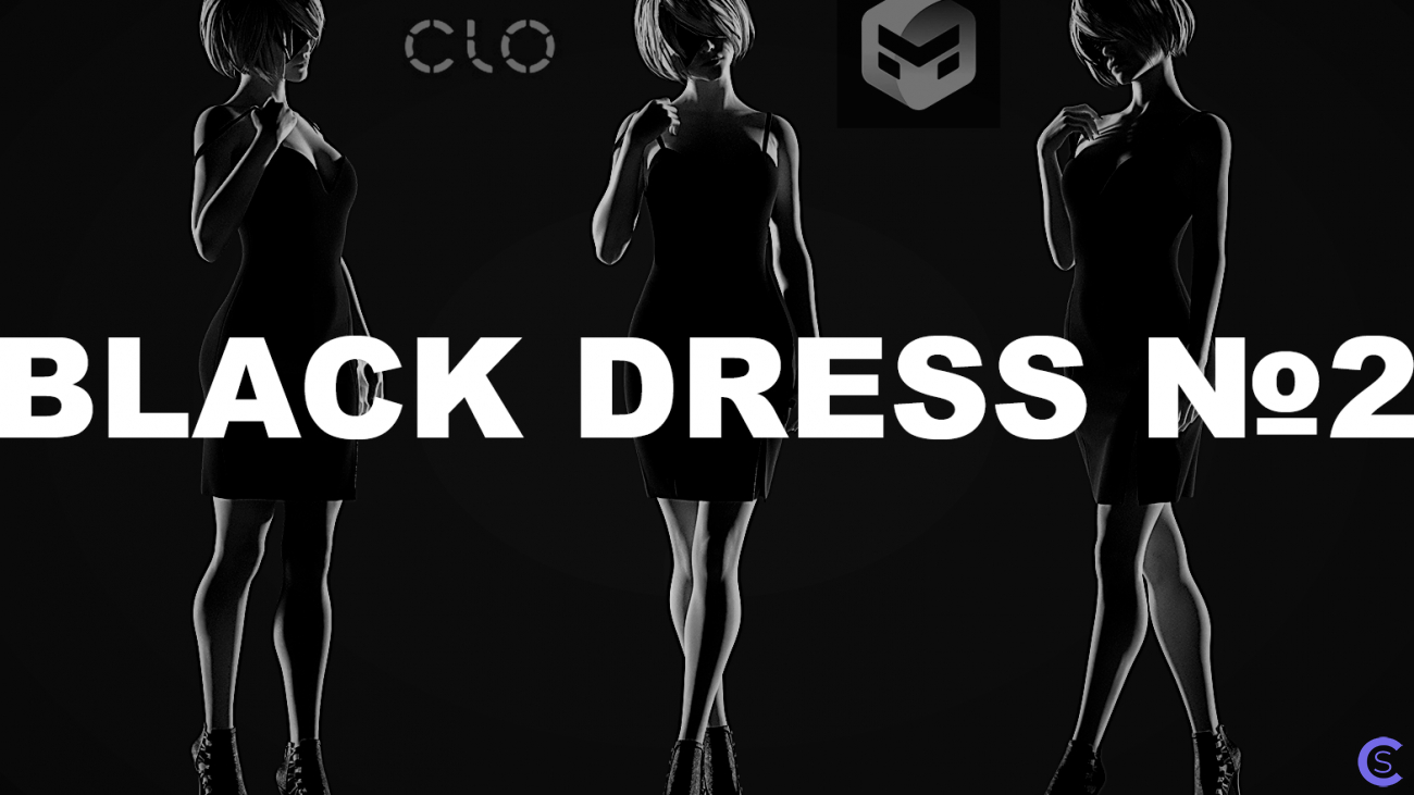 Black Dress №2. Clo/MD