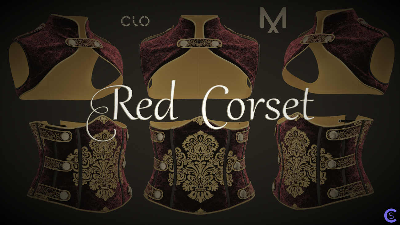Red Corset. Clo/MD