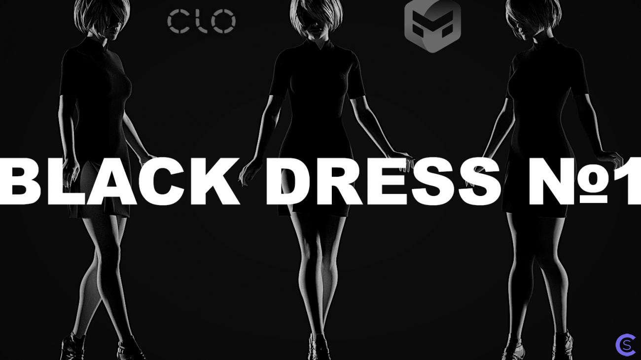 Black Dress №1. Clo/MD