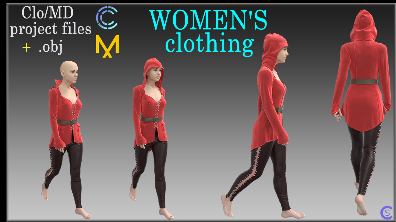 Women's clothing - Clo, MD project