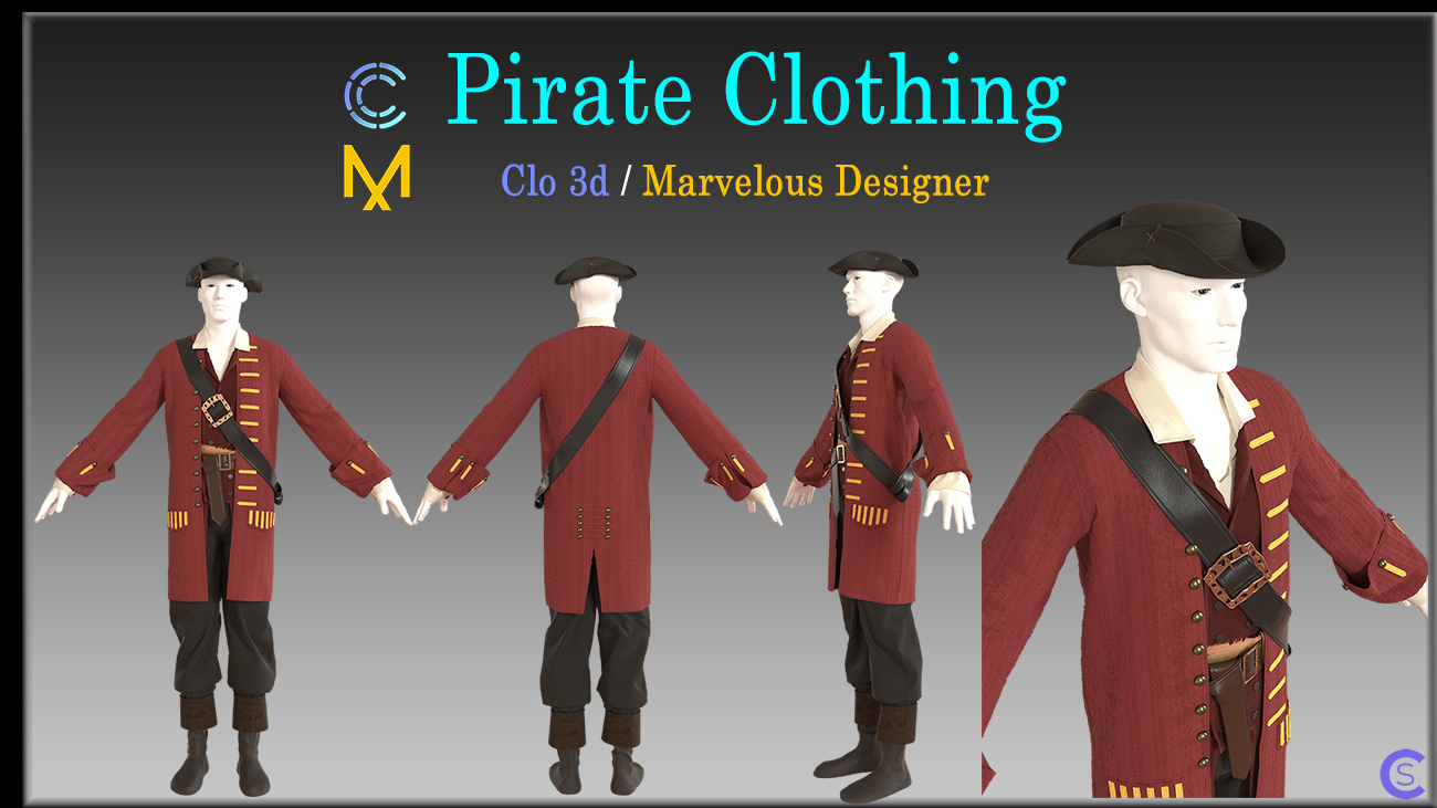 Pirate Clothing - Clo, MD project