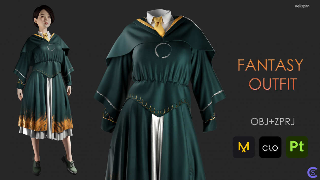 Fantasy outfit/Фэнтезийный наряд