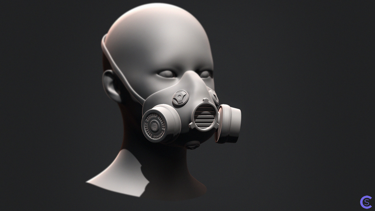 Противогазы Том 01 / Gas Mask Constructor Kitbash Vol. 01