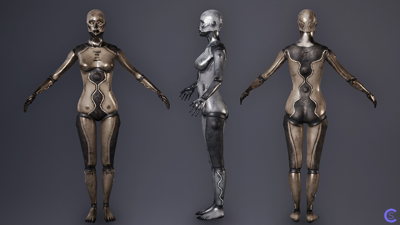 Робот Андроид Женщина / Robot Android Female