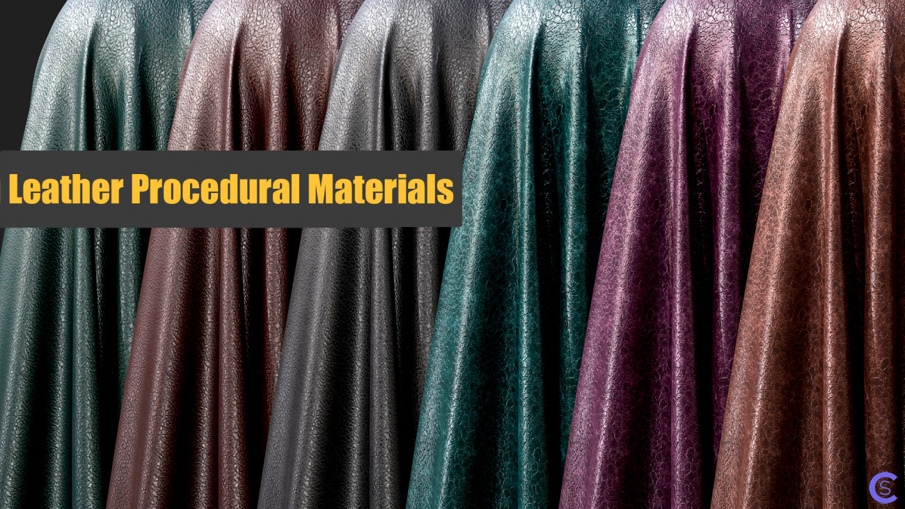 Процедурный материал Кожи_Leather Procedural Materials